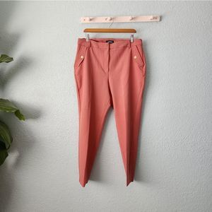 Express crop high rise pants
